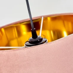 Lampes Dorées-hofstein Suspension Maripi Noir, 1 lumière