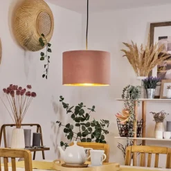 Lampes Dorées-hofstein Suspension Maripi Noir, 1 lumière