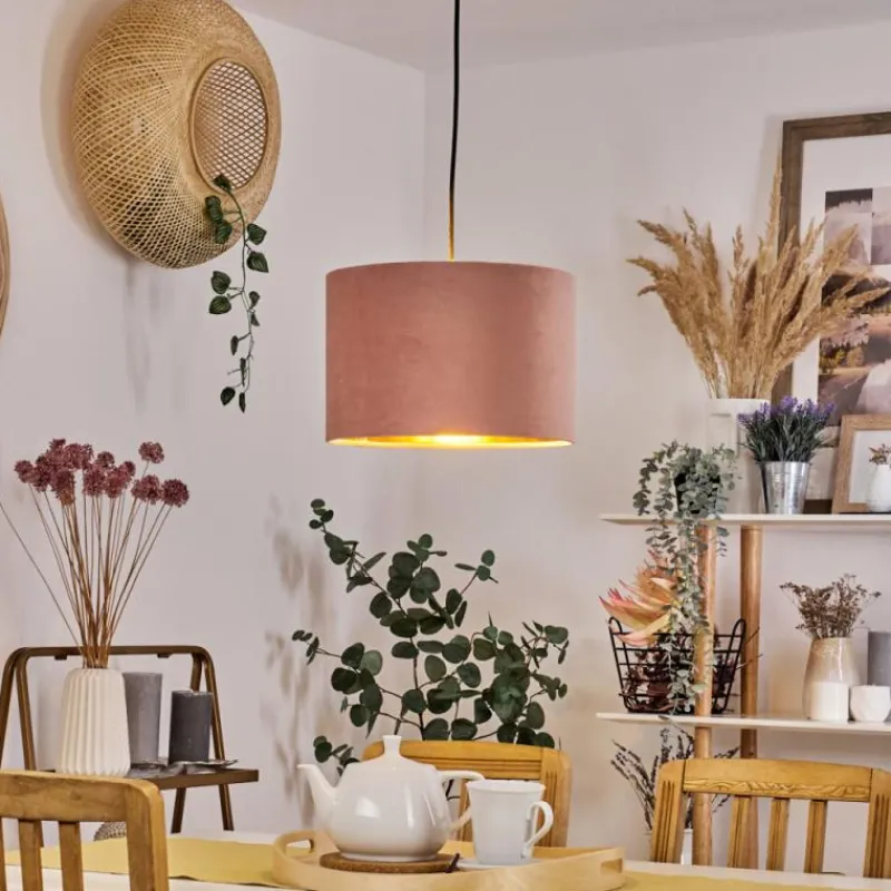 Lampes Dorées-hofstein Suspension Maripi Noir, 1 lumière