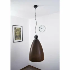 hofstein Suspension Masterlight Industria 10 Noir, 1 lumière