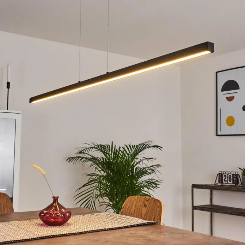 hofstein Suspension Mattawan LED Noir, 1 lumière