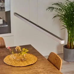 hofstein Suspension Mattawan LED Nickel mat, 1 lumière