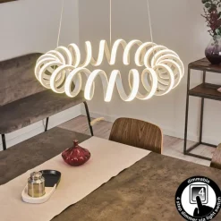 hofstein Suspension Maziwa LED Blanc, 1 lumière* Éclairage Led