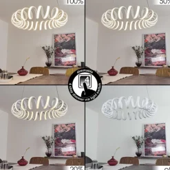 hofstein Suspension Maziwa LED Blanc, 1 lumière* Éclairage Led