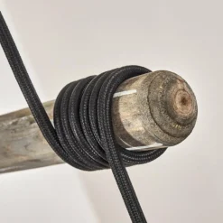 hofstein Suspension Medolden Brun, Nickel mat, 4 lumières