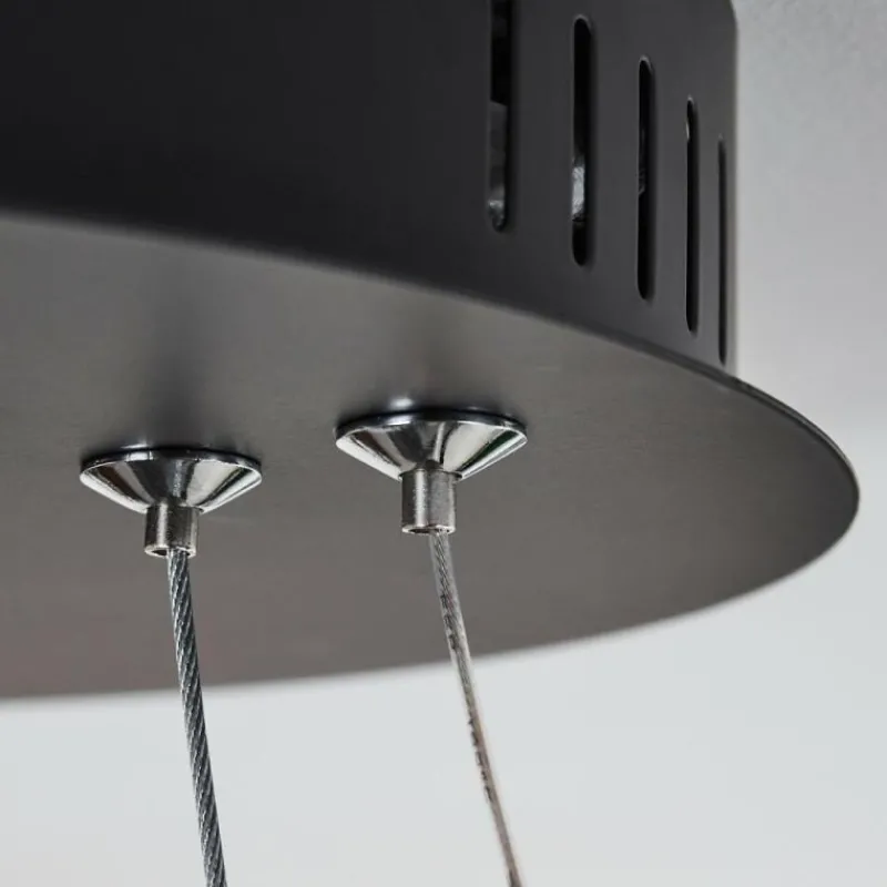 hofstein Suspension Melosa LED Noir, 1 lumière