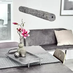 Luminaires Scandinaves-hofstein Suspension Merlengo LED Noir, 1 lumière