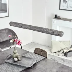 Luminaires Scandinaves-hofstein Suspension Merlengo LED Noir, 1 lumière