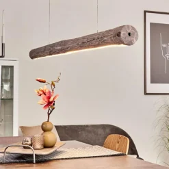 Luminaires Scandinaves-hofstein Suspension Merlengo LED Noir, 1 lumière