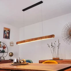 Luminaires Scandinaves-hofstein Suspension Merlengo LED Noir, 1 lumière