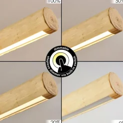 Luminaires Scandinaves-hofstein Suspension Merlengo LED Noir, 1 lumière