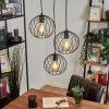 Lampes Industrielles-hofstein Suspension Miton Noir, 3 lumières