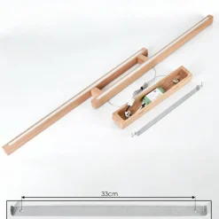 Luminaires Scandinaves-hofstein Suspension Mixto LED Chrome, Écru, 2 lumières