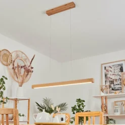 Luminaires Scandinaves-hofstein Suspension Mixto LED Écru, 1 lumière