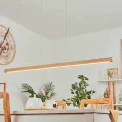 Luminaires Scandinaves-hofstein Suspension Mixto LED Écru, 1 lumière