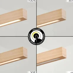 Luminaires Scandinaves-hofstein Suspension Mixto LED Écru, 1 lumière