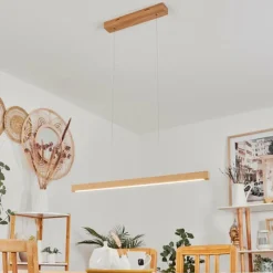 Luminaires Scandinaves-hofstein Suspension Mixto LED Écru, 1 lumière