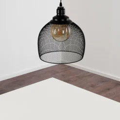 Lampes Vintages & Rétros-hofstein Suspension Moholm Noir, 1 lumière