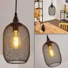 Lampes Industrielles-hofstein Suspension Moholm Noir, 1 lumière