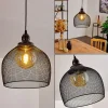 Lampes Industrielles-hofstein Suspension Moholm Noir, 1 lumière