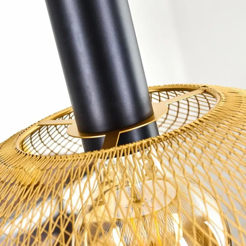 Lampes Dorées-hofstein Suspension Moholm Noir, 1 lumière