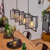 Lampes Industrielles-hofstein Suspension Morenita Noir, 4 lumières