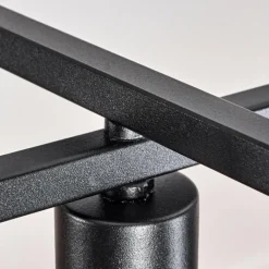 Lampes Industrielles-hofstein Suspension Morenita Noir, 4 lumières