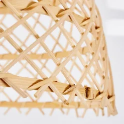 Style Boho-Chic-hofstein Suspension Muritinga Noir, 1 lumière