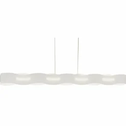Luminaires Lutec Suspension Nagold LED Blanc, 1 lumière* Éclairage Led