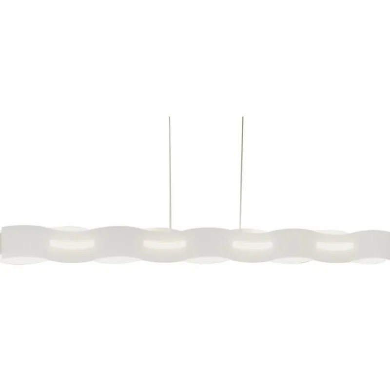 Luminaires Lutec Suspension Nagold LED Blanc, 1 lumière* Éclairage Led