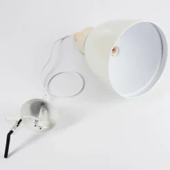 Lampes Vintages & Rétros-hofstein Suspension Naipa Blanc, 1 lumière