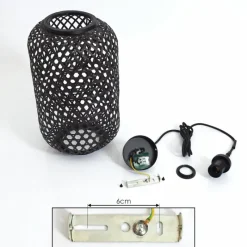 Luminaires Scandinaves-hofstein Suspension Narowai Noir, 1 lumière