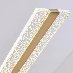 hofstein Suspension Nibe LED Nickel mat, 1 lumière* Suspensions