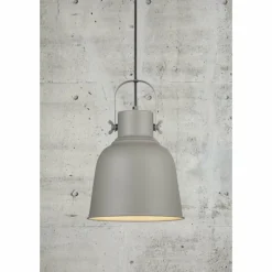 Luminaires Scandinaves-Luminaires Nordlux Suspension Nordlux ADRIAN Gris, 1 lumière