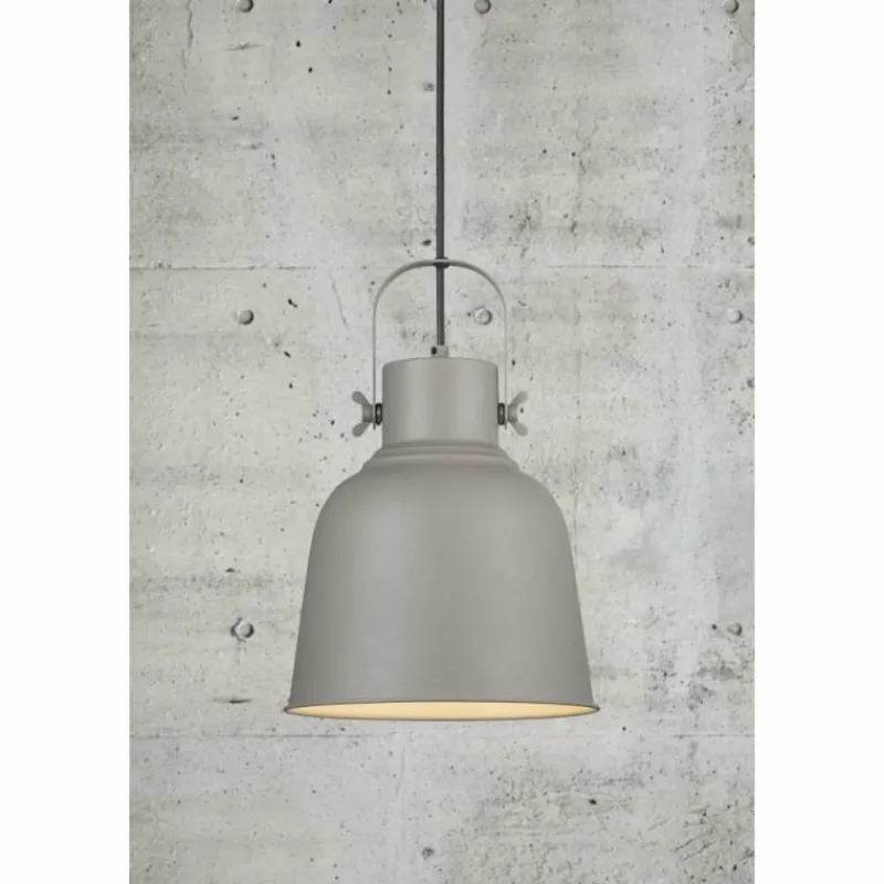 Luminaires Scandinaves-Luminaires Nordlux Suspension Nordlux ADRIAN Gris, 1 lumière