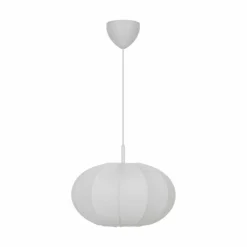 Lampes En Tissu-Luminaires Nordlux Suspension Nordlux AERON Blanc, 1 lumière