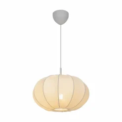 Lampes En Tissu-Luminaires Nordlux Suspension Nordlux AERON Blanc, 1 lumière
