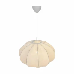 Lampes En Tissu-Luminaires Nordlux Suspension Nordlux AERON Blanc, 1 lumière
