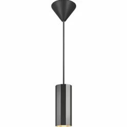 Luminaires Scandinaves-Luminaires Nordlux Suspension Nordlux ALANIS Noir, 1 lumière
