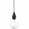 Luminaires Scandinaves-Luminaires Nordlux Suspension Nordlux AUD Noir, 1 lumière