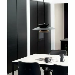 Luminaires Scandinaves-Luminaires Nordlux Suspension Nordlux CARMEN Noir, 1 lumière