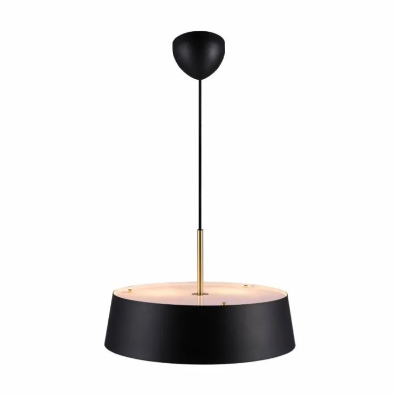 Lampes Vintages & Rétros-Luminaires Nordlux Suspension Nordlux CLASI Noir, 3 lumières