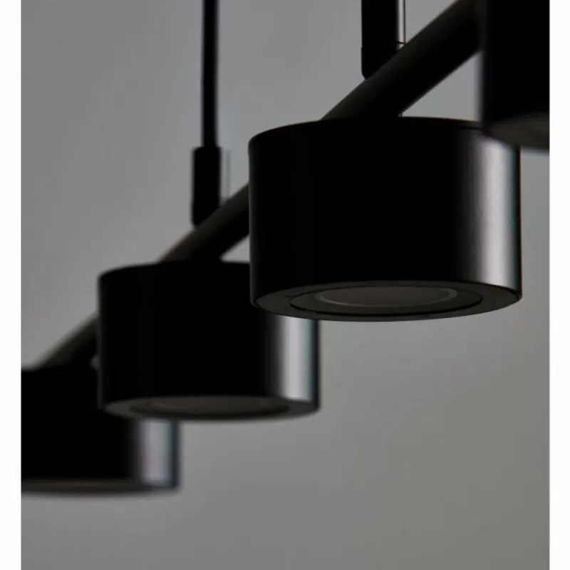 Luminaires Nordlux Suspension Nordlux CLYDE LED Noir, 4 lumières* Éclairage Led