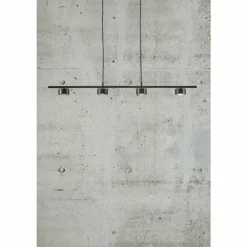 Luminaires Nordlux Suspension Nordlux CLYDE LED Noir, 4 lumières* Éclairage Led