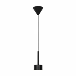 Luminaires Scandinaves-Luminaires Nordlux Suspension Nordlux CLYDE LED Noir, 1 lumière