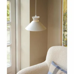 Luminaires Scandinaves-Luminaires Nordlux Suspension Nordlux DIAL Blanc, 1 lumière