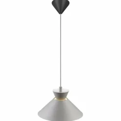 Luminaires Scandinaves-Luminaires Nordlux Suspension Nordlux DIAL Gris, 1 lumière