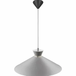 Luminaires Scandinaves-Luminaires Nordlux Suspension Nordlux DIAL Gris, 1 lumière