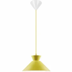 Luminaires Scandinaves-Luminaires Nordlux Suspension Nordlux DIAL Jaune, 1 lumière