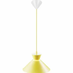 Luminaires Scandinaves-Luminaires Nordlux Suspension Nordlux DIAL Jaune, 1 lumière